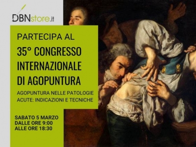 DBNstore.it partecipa al 35° Congresso internazionale di Agopuntura a Bologna