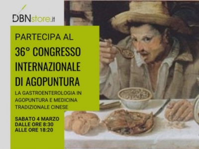DBNstore.it partecipa al 36° Congresso internazionale di Agopuntura a Bologna